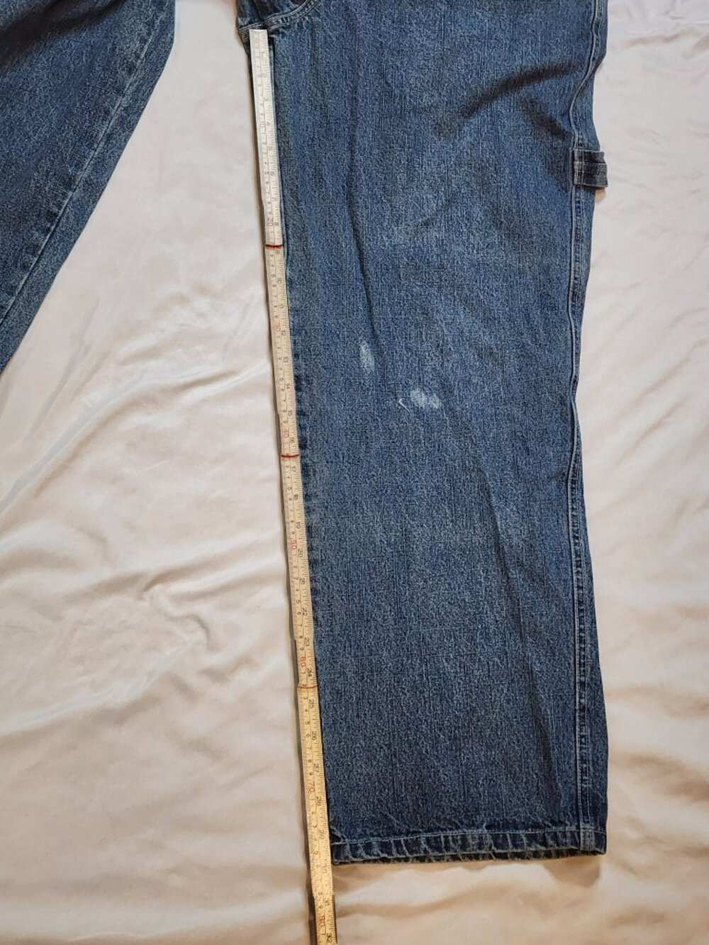 Vintage Brooklyn Xpress Size 32 Baggy Carpenter Jeans Y2K Skater - Picture 8 of 13